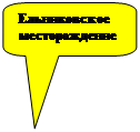 Округлена прямокутна виноска: Ельниковское месторождение