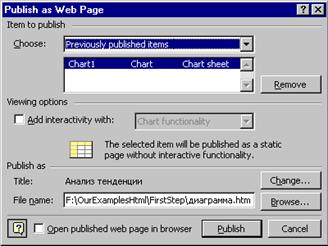  &quo<p>t;Save AS Web Page"    Excel
