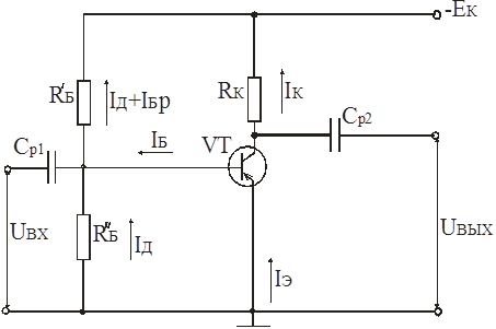 Курсовая работа по теме Расчет усилительного резистивного каскада на биполярных транзисторах