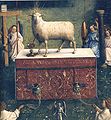 http://upload.wikimedia.org/wikipedia/commons/thumb/4/4e/Ghent_Altarpiece_D_-_Lamb.jpg/111px-Ghent_Altarpiece_D_-_Lamb.jpg